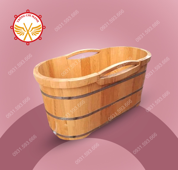 Bồn tắm kiểu nhật gỗ thông nhập khẩu | Thùng Gỗ Vip Chí Mạnh