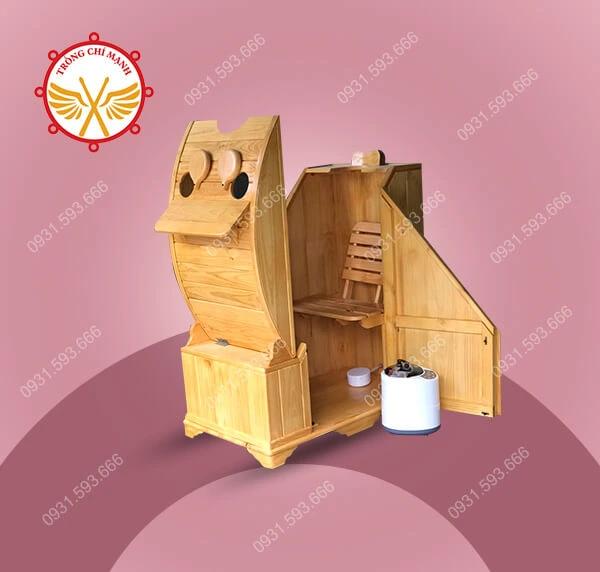 Cabin + Buồng gỗ xông hơi dùng trong spa