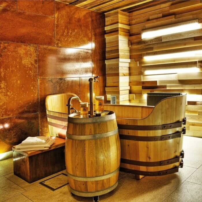 Bồn tắm gỗ cao cấp dành cho spa